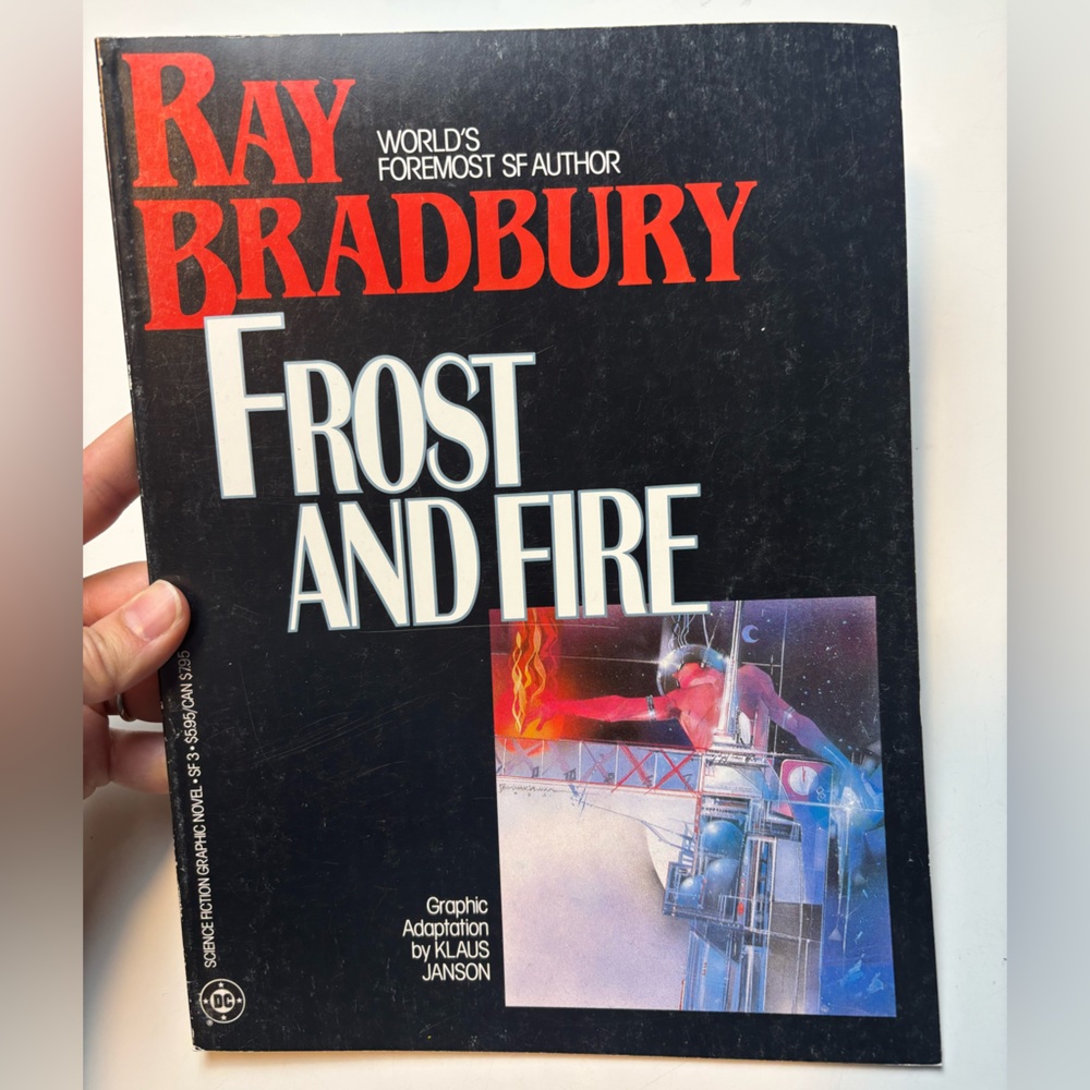 Ray Bradbury Frost and fire 1985 graphic novel